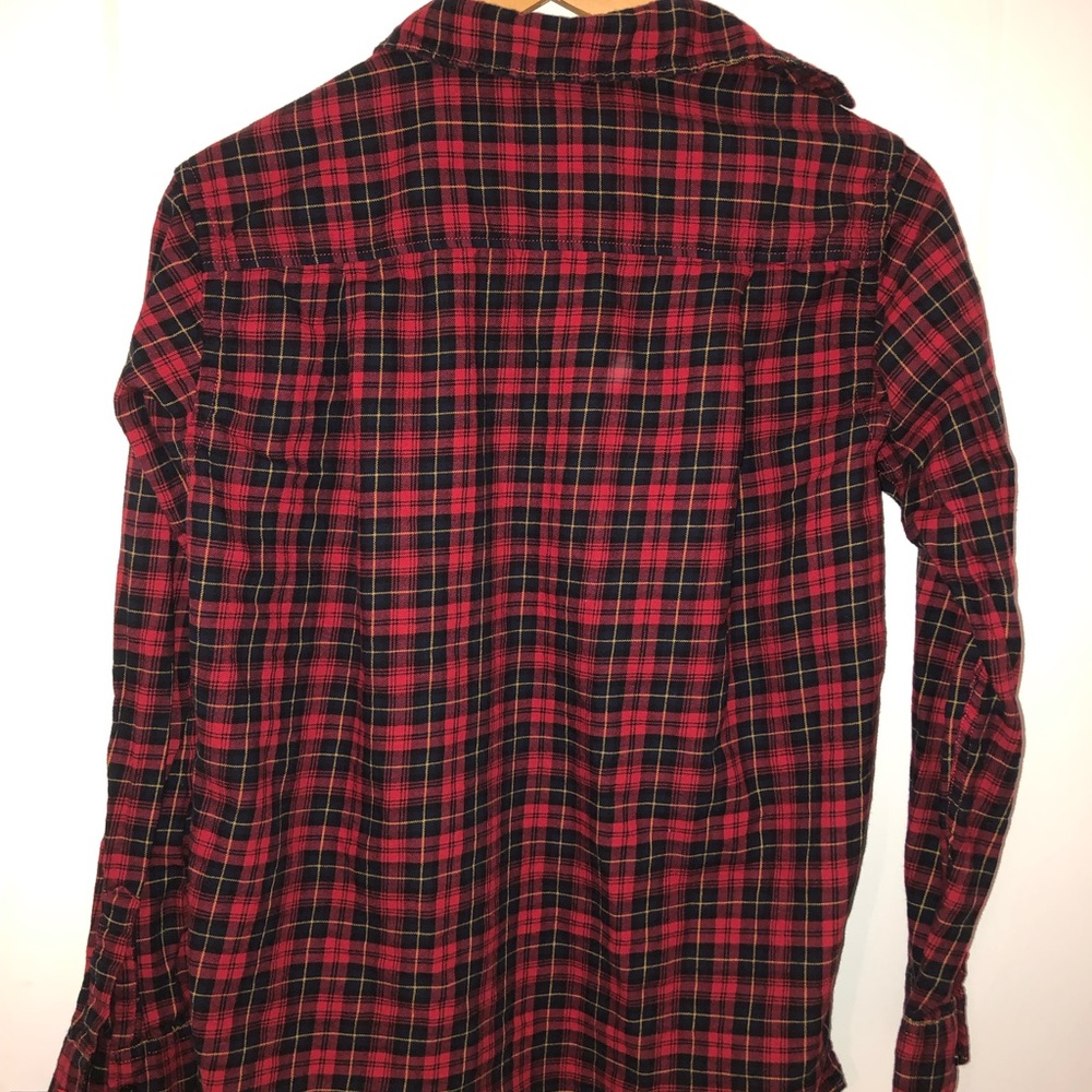 Classic Uniqlo Flannel Button-Up - Picture 4 of 4